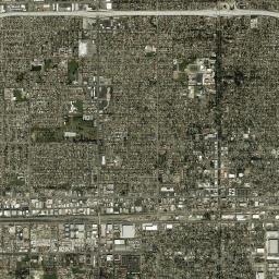 Ontario, California map(satellite map)