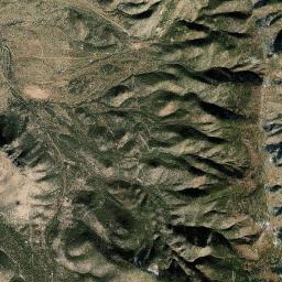 Aerial view of Kelly Ghost Town