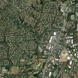 Johns Creek, GA locator map