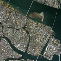 Tokushima High Resolution Satellite Map