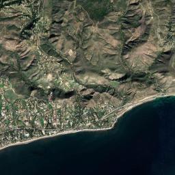 Malibu High Resolution Satellite Map
