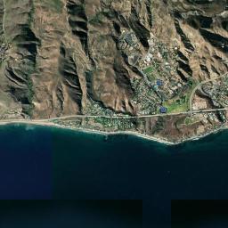Malibu, CA locator map