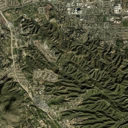 Loma Linda High Resolution Satellite Map