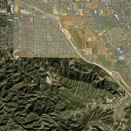 Redlands, CA locator map
