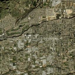 Yucaipa High Resolution Satellite Map