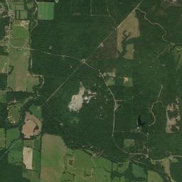 Aerial view of Crater of Diamonds State Park