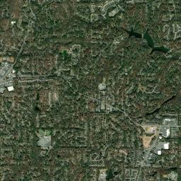 Roswell, GA locator map