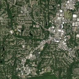 Roswell High Resolution Satellite Map