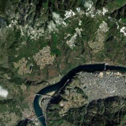 Ikedachō High Resolution Satellite Map