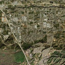 Calimesa High Resolution Satellite Map