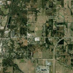 Durant High Resolution Satellite Map