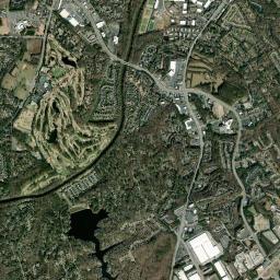 Berkeley Lake High Resolution Satellite Map