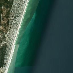 Kure Beach High Resolution Satellite Map