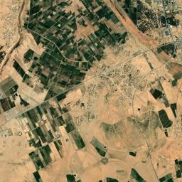 Aïn Beni Mathar High Resolution Satellite Map