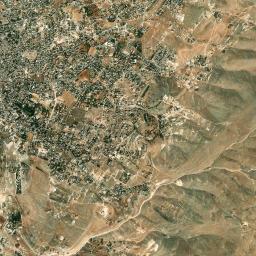 Baalbek High Resolution Satellite Map