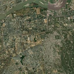 Nowshera Cantonment High Resolution Satellite Map