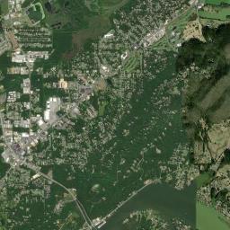 Rainbow City High Resolution Satellite Map