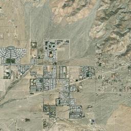 Desert Edge High Resolution Satellite Map
