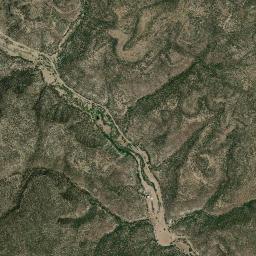 Aerial view of Lee Russell & Kerr Canyons