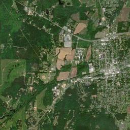 Piedmont High Resolution Satellite Map