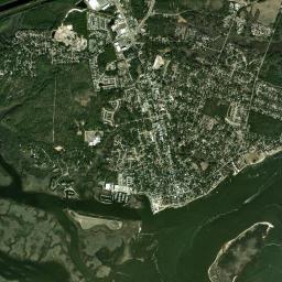 Southport High Resolution Satellite Map