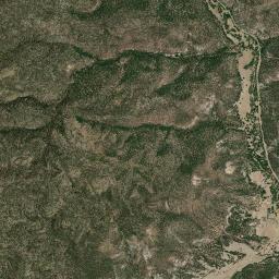 Aerial view of Lee Russell Canyon