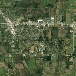 Idabel High Resolution Satellite Map