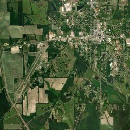 Houston High Resolution Satellite Map