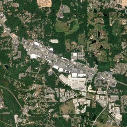 Hiram High Resolution Satellite Map