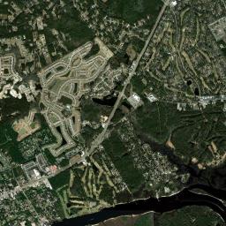 Carolina Shores High Resolution Satellite Map