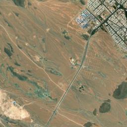 Mahalat High Resolution Satellite Map