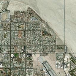 Palm Springs, CA locator map