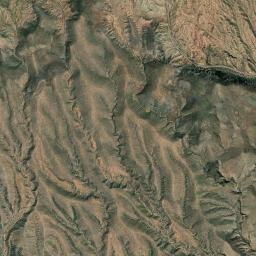 Aerial view of 2 mi. S of road on way to Bartlett Reservoir