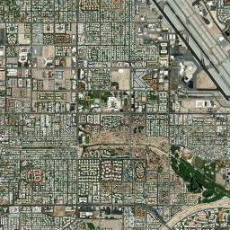 Palm Springs, CA locator map