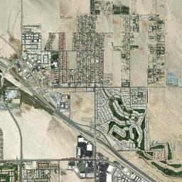 Thousand Palms High Resolution Satellite Map