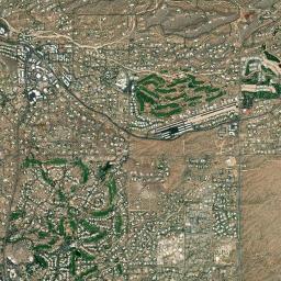 Carefree High Resolution Satellite Map