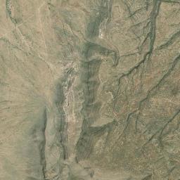Aerial view of Oscura Mountains