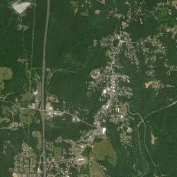 Warrior High Resolution Satellite Map