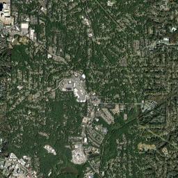 North Druid Hills High Resolution Satellite Map