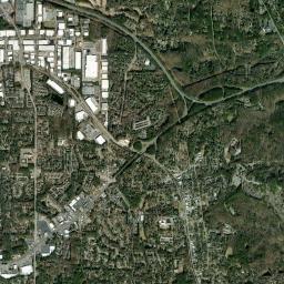 Stone Mountain High Resolution Satellite Map