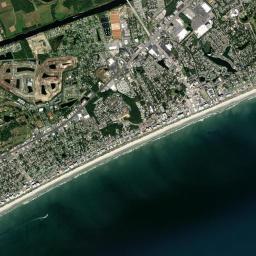 North Myrtle Beach High Resolution Satellite Map