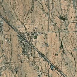 Wittmann, AZ locator map