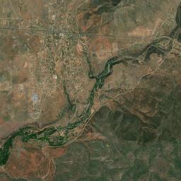 Canyon Day High Resolution Satellite Map