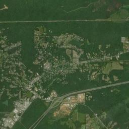 Springville High Resolution Satellite Map