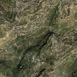 Bhamdoun High Resolution Satellite Map