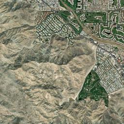 Rancho Mirage High Resolution Satellite Map