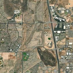 Phoenix, AZ locator map