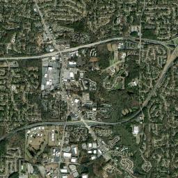 Panthersville High Resolution Satellite Map