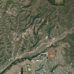 Trabuco Canyon High Resolution Satellite Map
