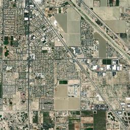 Coachella High Resolution Satellite Map